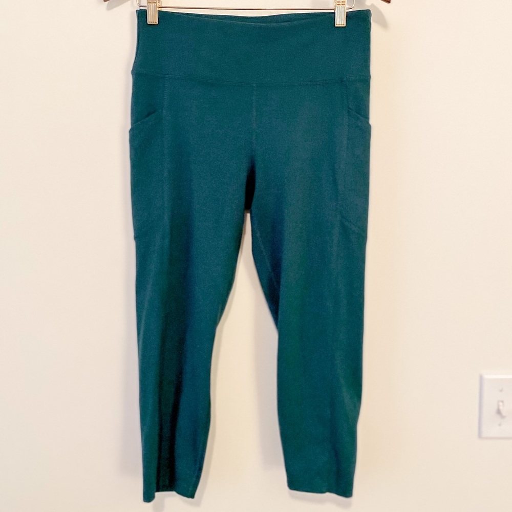 Balance Collection Green Workout Crop Pants